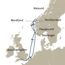 Croazieră de Lux Fiordurile Norvegiei cu noua navă Queen Anne - Croazieră de grup Fiordurile Norvegiei