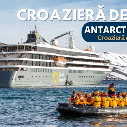 Croazieră Antarctica 2025 - croazieră de expediție